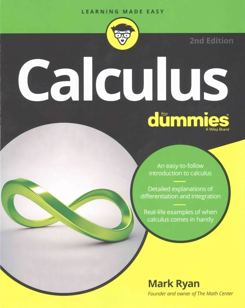 Calculus For Dummies, 2nd Edition 2nd Edition kaina ir informacija | Ekonomikos knygos | pigu.lt