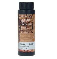Ilgalaikiai dažai Color Gel Redken 9NW-cream soda kaina ir informacija | Plaukų dažai | pigu.lt
