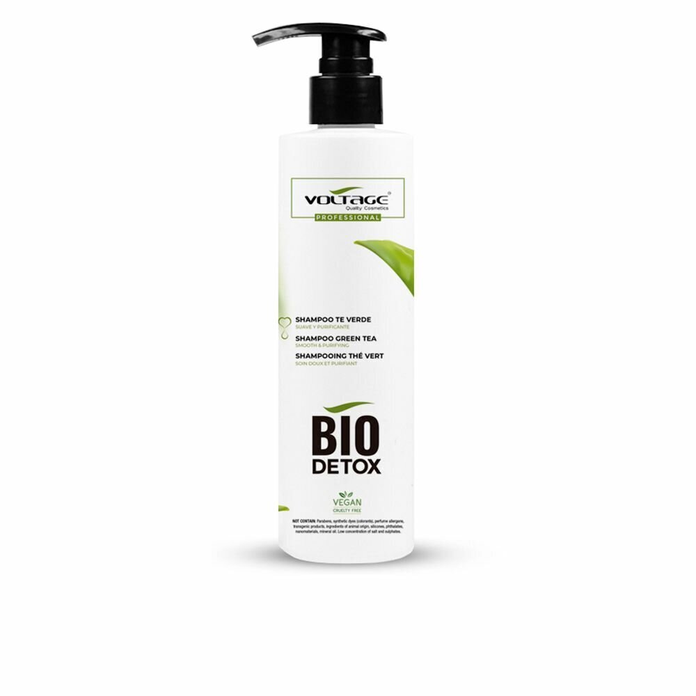 Valomasis šampūnas Voltage Bio Detox su žalia arbata 250 ml kaina ir informacija | Šampūnai | pigu.lt