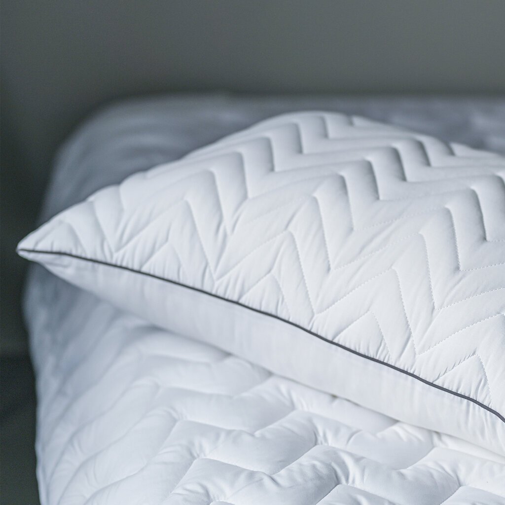 FAM' HOME dvigubo komforto pagalvė 50x70cm su medvilne DUO, 50x70 cm kaina  | pigu.lt