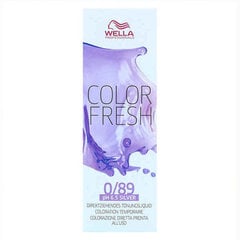 Стойкая краска Color Fresh Wella Nº 0,89, 75 мл цена и информация | Краска для волос | pigu.lt