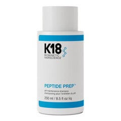 Palaikomasis šampūnas K18 Peptide Prep pH, 250ml kaina ir informacija | Šampūnai | pigu.lt