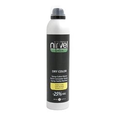 Спрей для закрашивания седых волос Green Dry Color Nirvel, чистый, светлый, 300 мл цена и информация | Краска для волос | pigu.lt