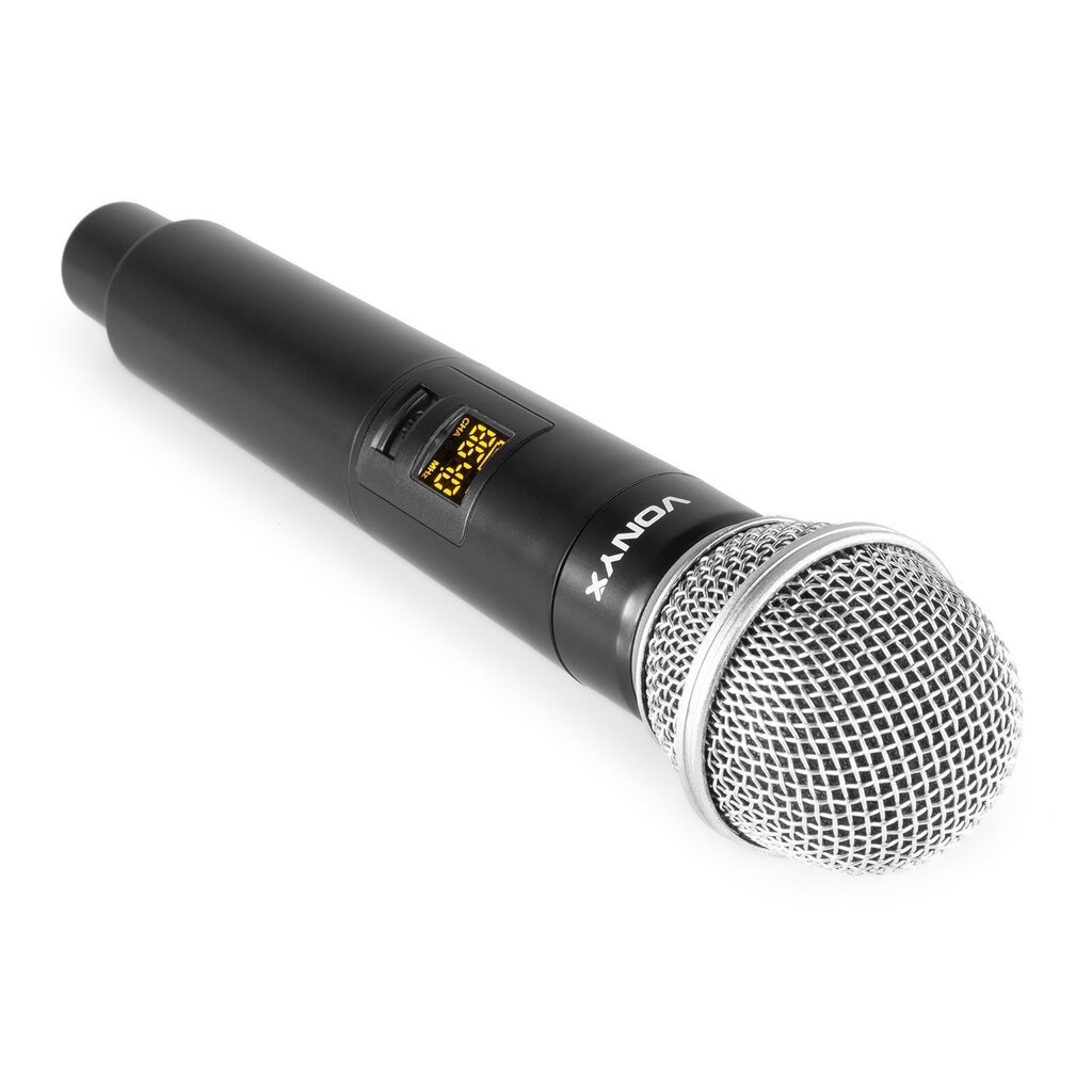 Belaidžiai mikrofonai VONYX WM552 Plug-and-Play UHF kaina ir informacija | Mikrofonai | pigu.lt