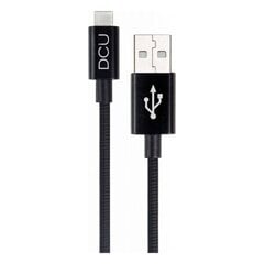 DCU USB-A - USB-C kaina ir informacija | Laidai telefonams | pigu.lt