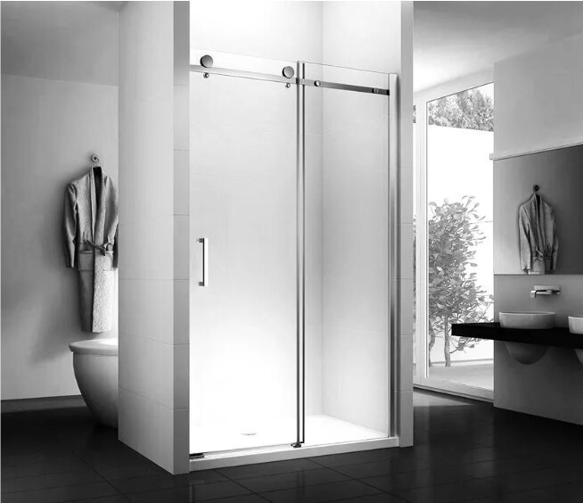 "Rea Nixon-2 130" dušo durys -Kairė pusė kaina ir informacija | Dušo durys ir sienelės | pigu.lt