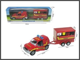 Пожарная машина с прицепом цена и информация | Игрушки для мальчиков | pigu.lt