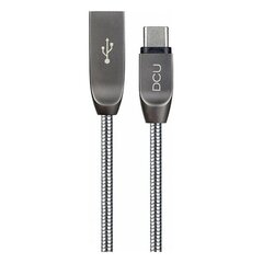 DCU USB-A - USB-C kaina ir informacija | Laidai telefonams | pigu.lt