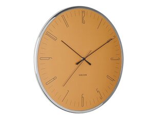 Sieninis laikrodis - Laumžirgis, geltonas, 40 cm kaina ir informacija | Laikrodžiai | pigu.lt