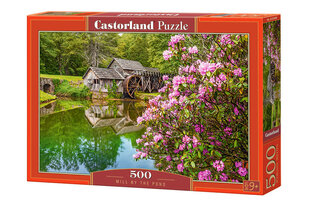 Dėlionė Castorland Mill by the Pond, 500 dalių kaina ir informacija | Dėlionės (puzzle) | pigu.lt