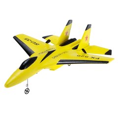 RC reaktyvinis lėktuvas SU-35 FX820 geltonas kaina ir informacija | Žaislai berniukams | pigu.lt