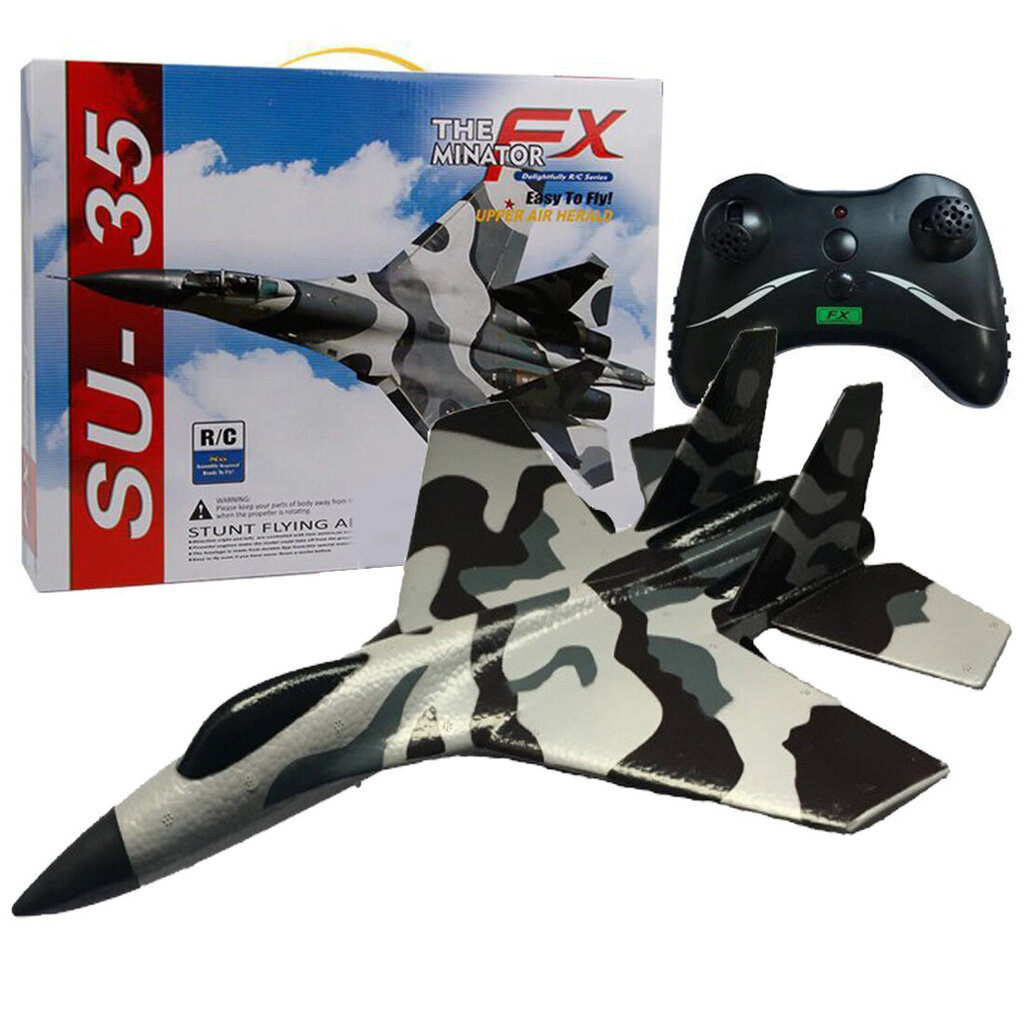 RC reaktyvinis lėktuvas SU-35 FX820 moro kaina ir informacija | Žaislai berniukams | pigu.lt