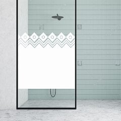Dekoratyvinė balta matinė plėvelė langams (DECO9) kaina ir informacija | Lipnios plėvelės | pigu.lt