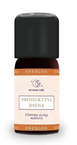 Eterinių aliejų mišinys Produktyvi diena, 10 ml цена и информация | Eteriniai, kosmetiniai aliejai, hidrolatai | pigu.lt