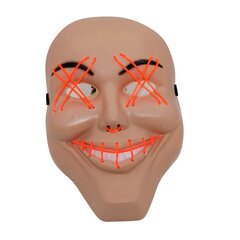 Šviečianti kaukė su šypsena цена и информация | Карнавальные костюмы | pigu.lt
