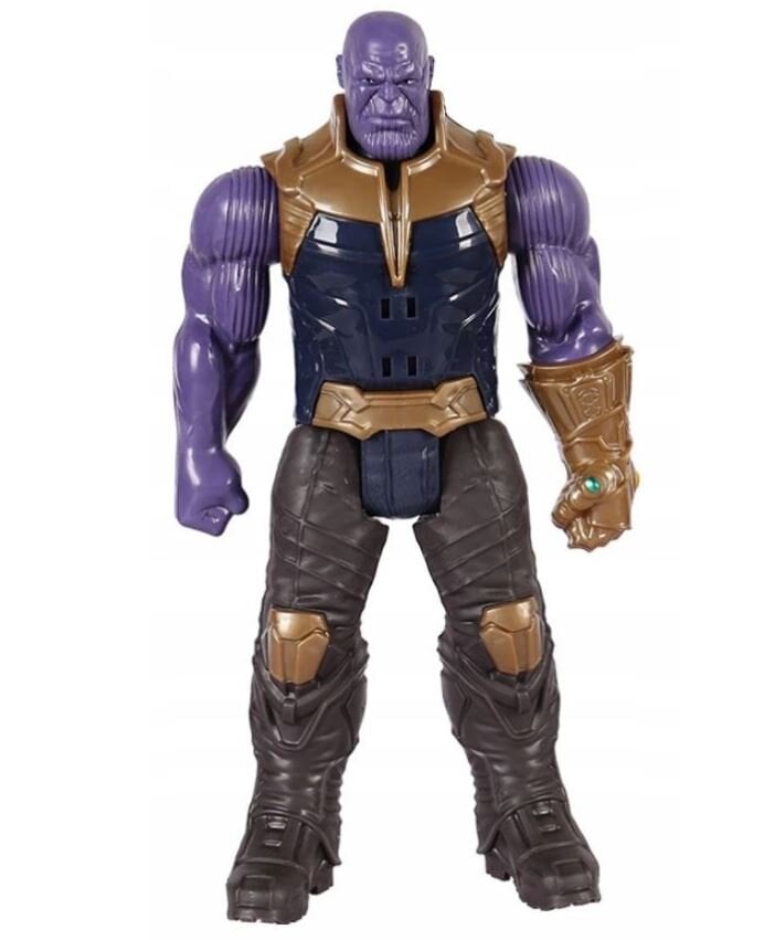 Figūra Avengers herojai, THANOS, su garsais, 29 cm. aukštis kaina ir informacija | Žaislai berniukams | pigu.lt