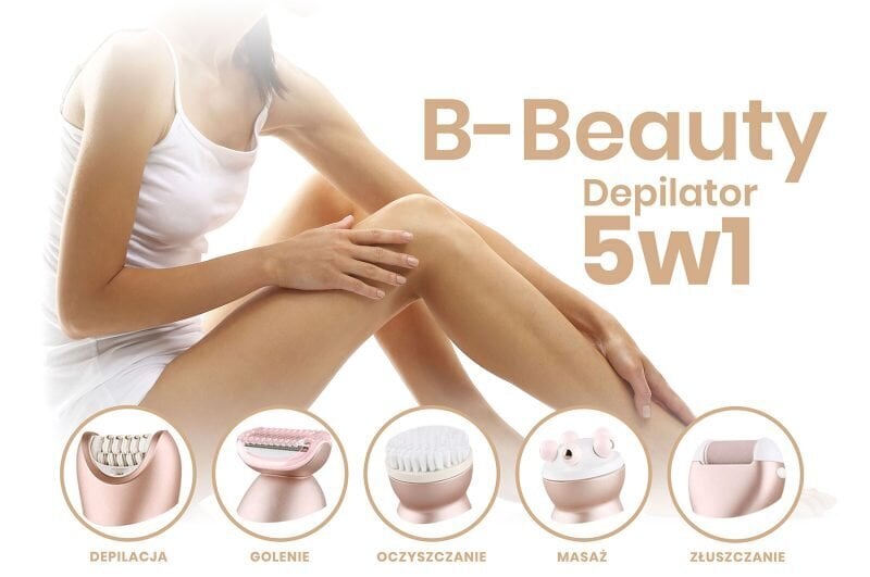 Beautifly B-Beauty 5in1 kaina ir informacija | Epiliatoriai | pigu.lt