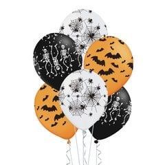 Helovino balionai, 30cm, 6vnt kaina ir informacija | Balionai | pigu.lt