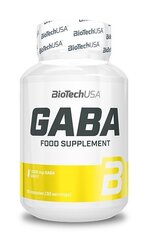 Maisto papildas BioTech Gaba 60 kaps. kaina ir informacija | Vitaminai | pigu.lt