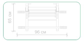 Medinė švediška gimnastikos sienelė STANDART D-7 230x64cm kaina ir informacija | Gimnastikos sienelės | pigu.lt