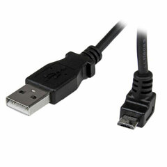 Универсальный кабель USB-MicroUSB Startech USBAUB2MU            Чёрный цена и информация | Кабели для телефонов | pigu.lt