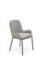 2-jų kėdžių komplektas Halmar K481, pilkas kaina ir informacija | Virtuvės ir valgomojo kėdės | pigu.lt