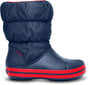 Crocs™ aulinukai žiemai Winter Puff Boot, Navy/Red цена и информация | Žieminiai batai vaikams | pigu.lt