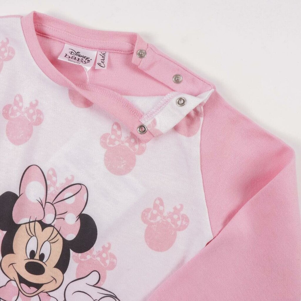 Pižama mergaitėms Minnie Mouse, rožinė kaina ir informacija | Pižamos, chalatai mergaitėms | pigu.lt