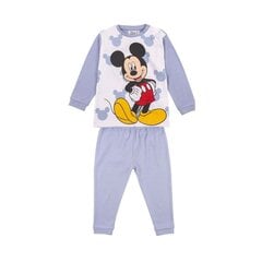 Пижама Детский Mickey Mouse Бежевый цена и информация | Пижамы, халаты для мальчиков | pigu.lt