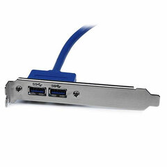 Startech USB3SPLATE kaina ir informacija | Laidai telefonams | pigu.lt