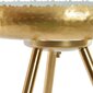 Šoninis staliukas DKD Home Decor, Metalas, (43 x 43 x 61 cm), mėlyna/auksinė spalva kaina ir informacija | Kavos staliukai | pigu.lt