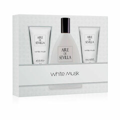 Женский парфюмерный набор Aire Sevilla White Musk 3 Предметы цена и информация | Женские духи | pigu.lt