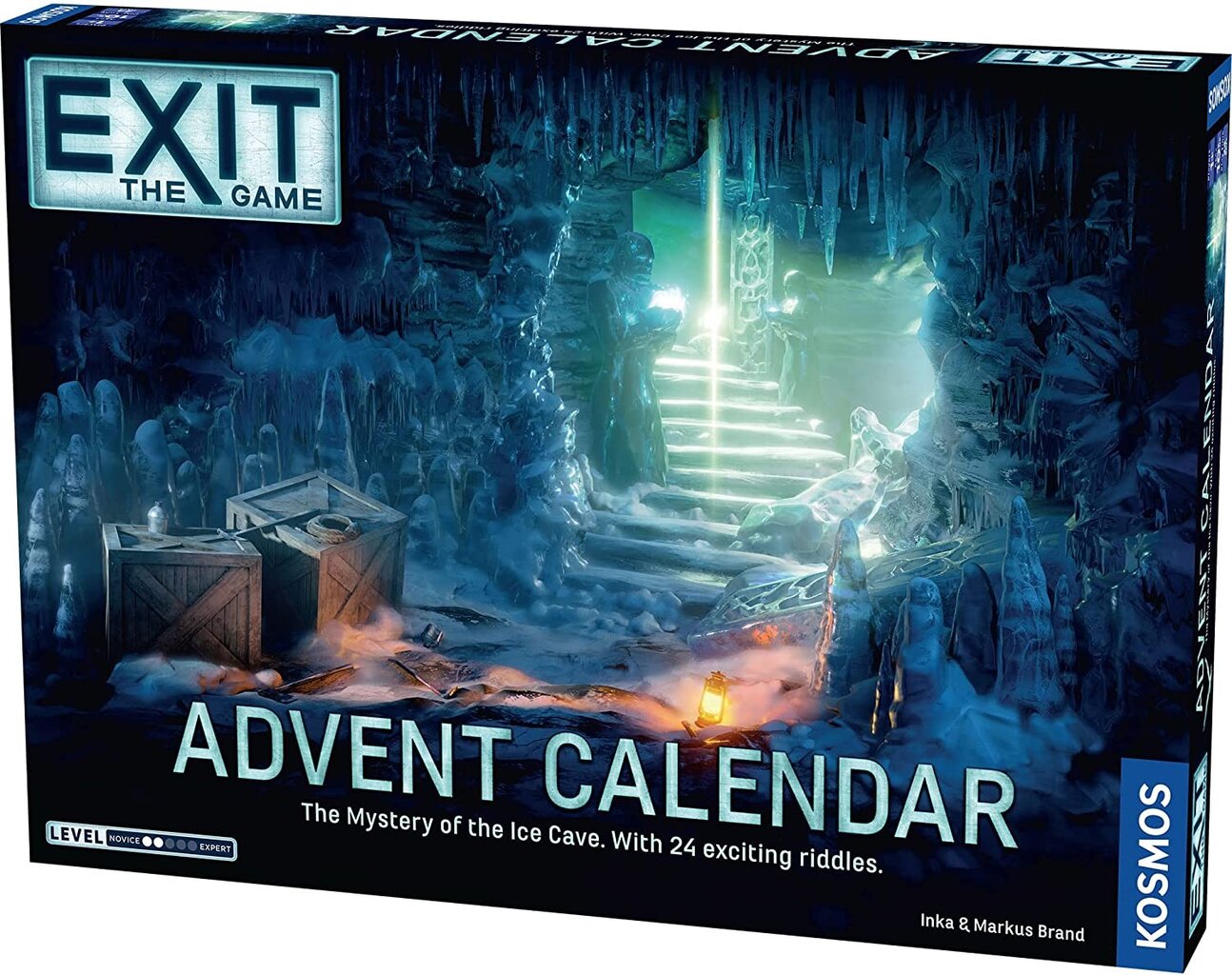 Настольная игра Exit: The Game – Advent Calendar: The Mystery of the Ice  Cave цена | pigu.lt