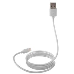 Canyon CNS-MFICAB01W, Lightning/USB-A, 1 m цена и информация | Кабели и провода | pigu.lt