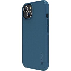 Nillkin Super Frosted PRO Back Cover skirtas Apple iPhone 14, mėlynas kaina ir informacija | Telefono dėklai | pigu.lt