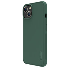 Nillkin Super Frosted PRO Back Cover skirtas Apple iPhone 14 Plus, žalias kaina ir informacija | Telefono dėklai | pigu.lt