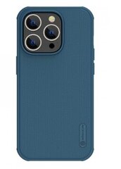 Nillkin Super Frosted PRO Back Cover for Apple iPhone 14 Pro Max Blue (Without Logo Cutout) цена и информация | Чехлы для телефонов | pigu.lt