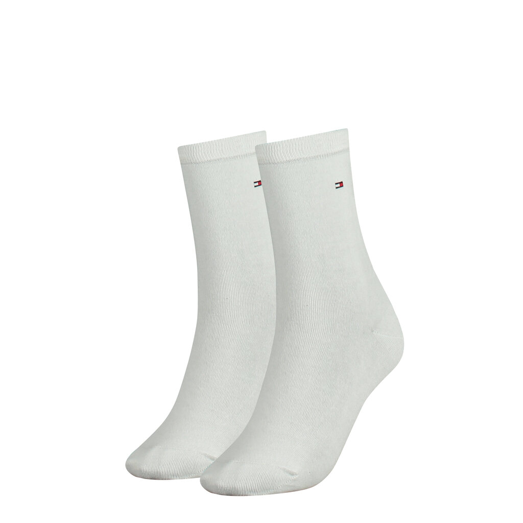 Kojinės moterims Tommy Hilfiger, baltos kaina ir informacija | Moteriškos kojinės | pigu.lt