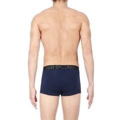 Trumpikės vyrams Hom Boxerline 2P Boxer, mėlyni цена и информация | Мужские трусы | pigu.lt