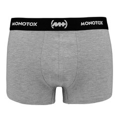 BOXER SHORTS MONOTOX TRUNK 3P MX21061 MX21061 цена и информация | Трусы | pigu.lt