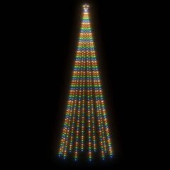Kalėdų eglutė, 160x500cm, kūgio formos, 732 spalvotos LED kaina ir informacija | Kalėdinės dekoracijos | pigu.lt