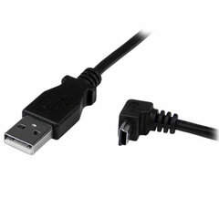 Универсальный кабель USB-MicroUSB Startech USBAMB2MD            Чёрный цена и информация | Кабели для телефонов | pigu.lt