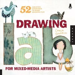 Drawing Lab for Mixed-Media Artists: 52 Creative Exercises to Make Drawing Fun kaina ir informacija | Knygos apie meną | pigu.lt