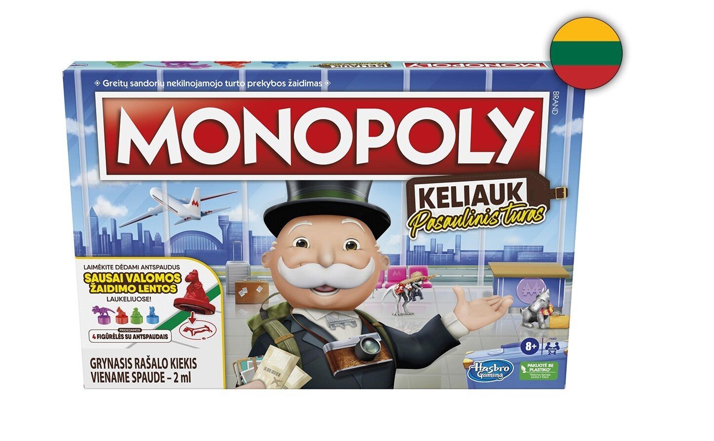 Žaidimas Monopolis: keliauk. Pasaulinis turas, LT kaina | pigu.lt