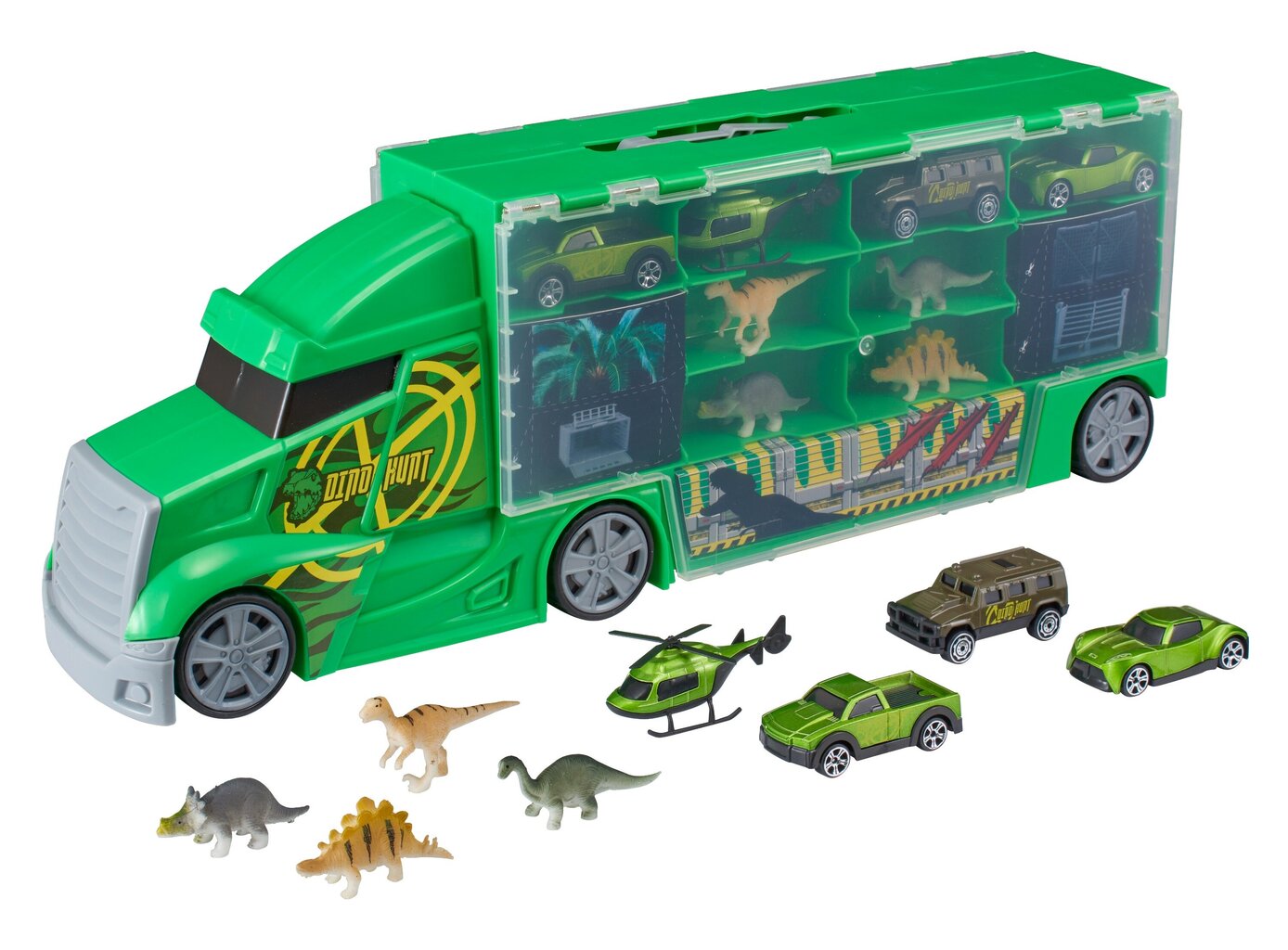 Dinozaurų transporterio rinkinys Teamsterz, 8 dalys kaina ir informacija | Žaislai berniukams | pigu.lt