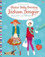 Sticker Dolly Dressing Fashion Designer Autumn and Winter Collection цена и информация | Книги для самых маленьких | pigu.lt