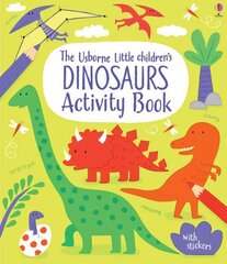 Little Children's Dinosaur Activity Book цена и информация | Книги для малышей | pigu.lt