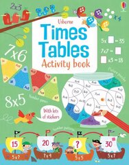 Times Tables Activity Book UK kaina ir informacija | Knygos mažiesiems | pigu.lt