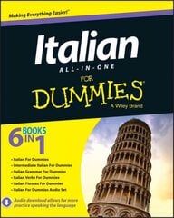 Italian All-in-One For Dummies kaina ir informacija | Užsienio kalbos mokomoji medžiaga | pigu.lt