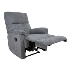 Кресло-реклайнер GUSTAV, серый цена и информация | Кресла в гостиную | pigu.lt